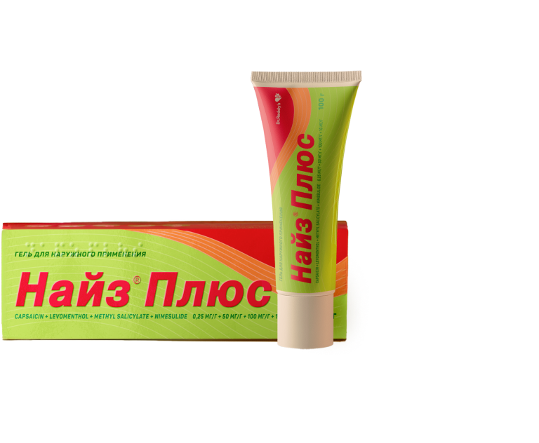 Упаковка и тюбик Найз Плюс Упаковка и тюбик Найз Плюс